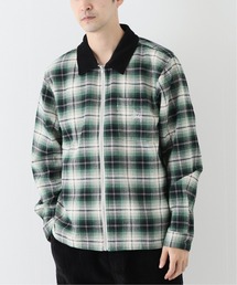 【STUSSY / ステューシー】Frank Plaid Zip Ls Shirt
