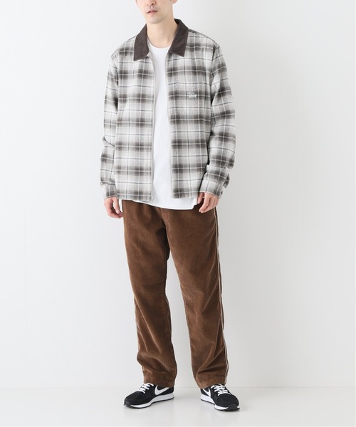 STUSSY（ステューシー）の「【STUSSY / ステューシー】Frank Plaid Zip Ls Shirt（シャツ/ブラウス・メンズ・ブラック/ブラウン・MEDIUM/LARGE）」の3枚目の写真