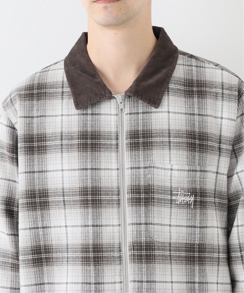 STUSSY（ステューシー）の「【STUSSY / ステューシー】Frank Plaid Zip Ls Shirt（シャツ/ブラウス・メンズ・ブラック/ブラウン・MEDIUM/LARGE）」の7枚目の写真