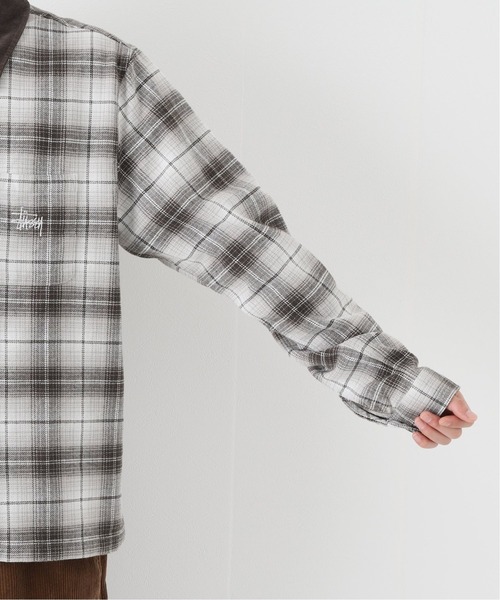 STUSSY（ステューシー）の「【STUSSY / ステューシー】Frank Plaid Zip Ls Shirt（シャツ/ブラウス・メンズ・ブラック/ブラウン・MEDIUM/LARGE）」の9枚目の写真