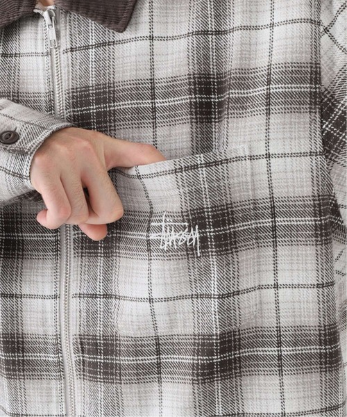 STUSSY（ステューシー）の「【STUSSY / ステューシー】Frank Plaid Zip Ls Shirt（シャツ/ブラウス・メンズ・ブラック/ブラウン・MEDIUM/LARGE）」の11枚目の写真