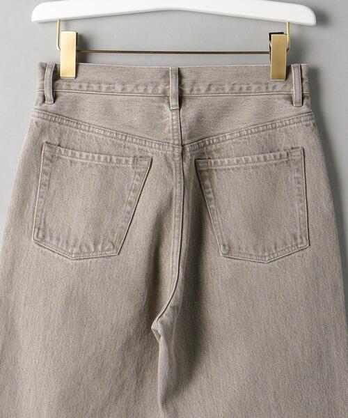 AURALEE（オーラリー）の「＜AURALEE＞デニム ショーツ Ψ（デニムパンツ・レディース・モカ・1）」の4枚目の写真