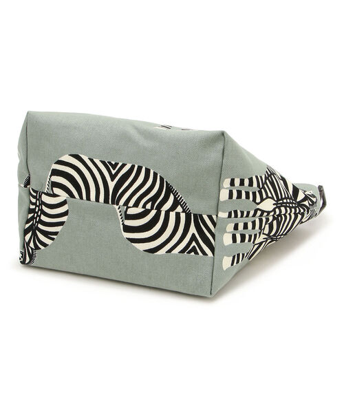 BOHEMIANS（ボヘミアンズ）の「BOHEMIANS/ボヘミアンズ　LOVE ZEBRA MINI SHOULDER BAG ラブゼブラミニショルダーバッグ（ショルダーバッグ・レディース・グリーン・FREE）」の5枚目の写真