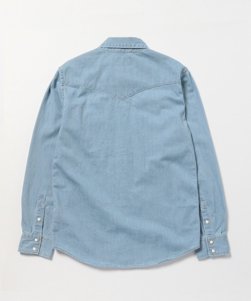 BEAMS（ビームス）の「BEAMS / デニム ウエスタンシャツ（シャツ/ブラウス・メンズ・インディゴブルー/サックスブルー・LARGE/MEDIUM/SMALL）」の16枚目の写真