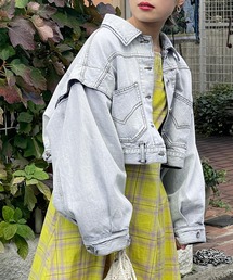 w closet | ショート丈Gジャン(デニムジャケット)