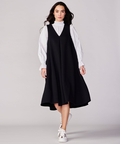 DOUBL STANDARD CLOTHINGジャンバースカート 中古・古着通販】DOUBLE STANDARD CLOTHING (ダブルスタンダード