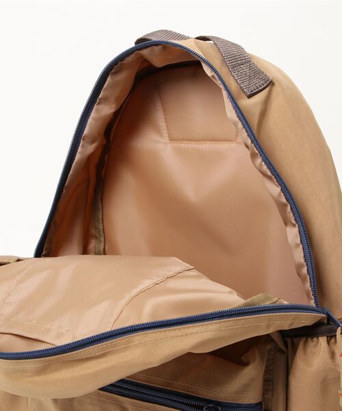Ocean&Ground（オーシャン&グラウンド）の「DAYPACK GOODAY MORE（L）（バックパック/リュック・キッズ・ブラック/ベージュ/ネイビー/カーキ/サーモンピンク・L）」の11枚目の写真
