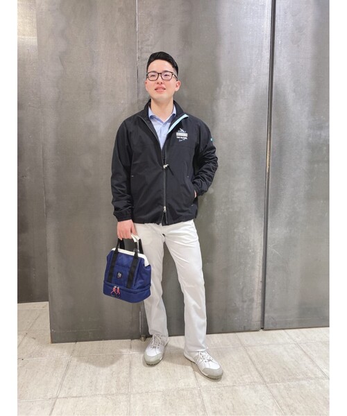 adabat - 美品 アダバット ストレッチ ロング パンツ メンズ 50 (XL) ネイビー ADABAT(アダバット) パンツ｜中古ゴルフウェア通販サイトSTST
