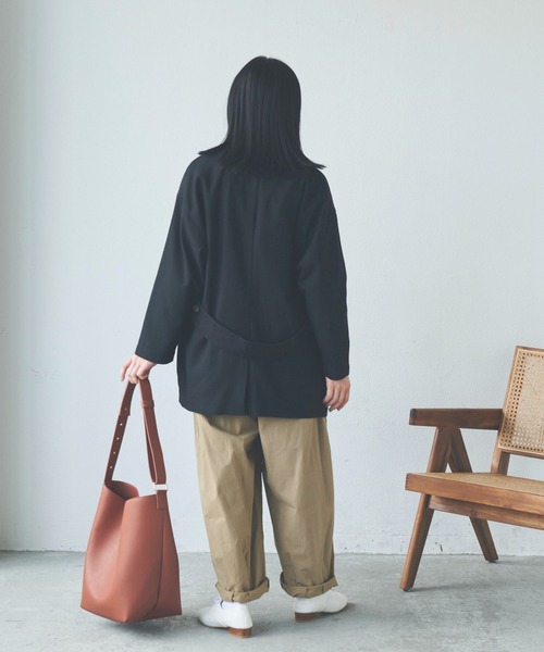 Libra Cue（リブラ キュー）の「リネンミックスリラックスジャケット