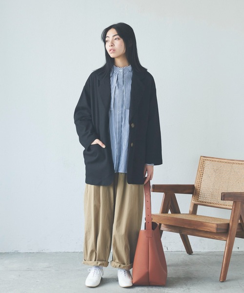 Libra Cue（リブラ キュー）の「リネンミックスリラックスジャケット