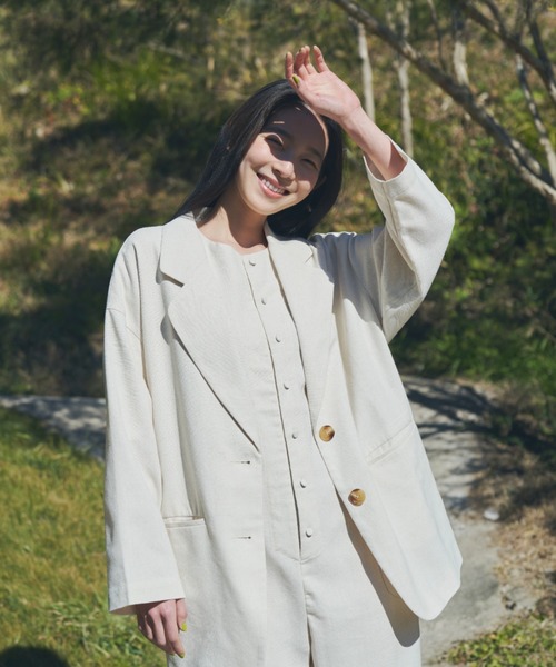 ✨極美品✨バーバリーロンドン　リネン混 ジャケット ミックスカラー Msize 楽天市場】【SALE／20%OFF】【セットアップ着用可】タック