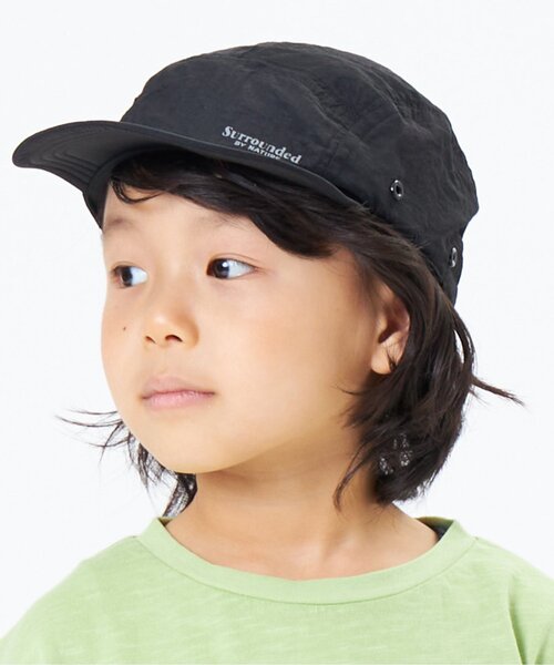 F.O.KIDS（エフオーキッズ）の「ライトジェットキャップ（キャップ・キッズ・イエロー/ライトグレー/レインボー/カーキ/ブラック/ブルー・54/58/50）」の2枚目の写真