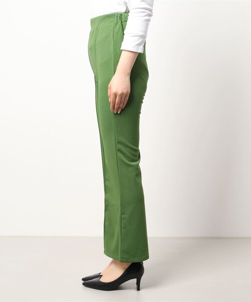 ehka sopo（エヘカソポ）の「フレアカットパンツ（その他パンツ・レディース・ベージュ/オレンジ/グリーン・ﾌﾘ-）」の5枚目の写真