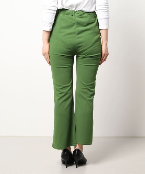 ehka sopo（エヘカソポ）の「フレアカットパンツ（その他パンツ・レディース・ベージュ/オレンジ/グリーン・ﾌﾘ-）」の4枚目の写真