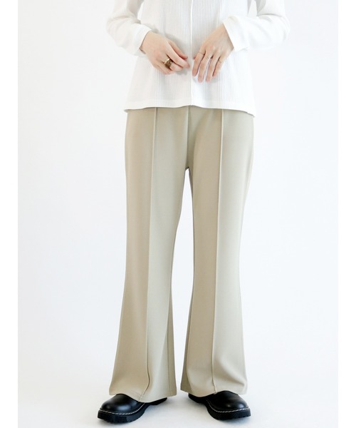 ehka sopo（エヘカソポ）の「フレアカットパンツ（その他パンツ・レディース・ベージュ/オレンジ/グリーン・ﾌﾘ-）」の13枚目の写真