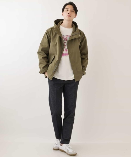 a.v.v(アーヴェヴェ)の「フォトグラファーコラボロングシルエットカットソー(Tシャツ/カットソー・メンズ・ホワイト/ライトブルー・48/46/44/50)」の9枚目の写真