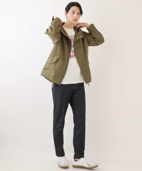 a.v.v(アーヴェヴェ)の「フォトグラファーコラボロングシルエットカットソー(Tシャツ/カットソー・メンズ・ホワイト/ライトブルー・48/46/44/50)」の10枚目の写真
