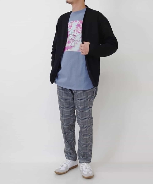 a.v.v(アーヴェヴェ)の「フォトグラファーコラボロングシルエットカットソー(Tシャツ/カットソー・メンズ・ホワイト/ライトブルー・48/46/44/50)」の15枚目の写真