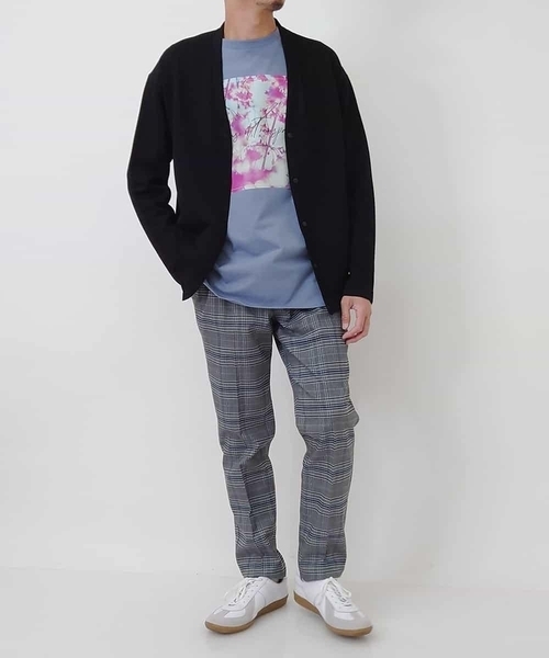 a.v.v(アーヴェヴェ)の「フォトグラファーコラボロングシルエットカットソー(Tシャツ/カットソー・メンズ・ホワイト/ライトブルー・48/46/44/50)」の16枚目の写真