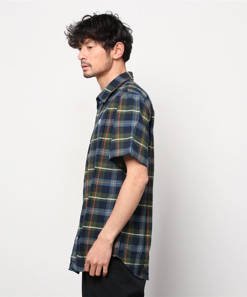 Timberland（ティンバーランド）の「メンズ 半袖 アウトドア ヘリテージ プレイド シャツ（シャツ/ブラウス・メンズ・オレンジ/ダークブルー/ブラウン系その他・SMALL/MEDIUM/LARGE/X-LARGE/XX-LARGE/XXX-LARGE/X-SMALL）」の15枚目の写真