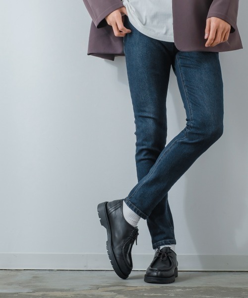improves（インプローブス）の「5P デニム ＆ ツイル ストレッチ スキニーパンツ（デニムパンツ・メンズ・ブラック/インディゴブルー/ダークブラック・LARGE/MEDIUM）」の16枚目の写真