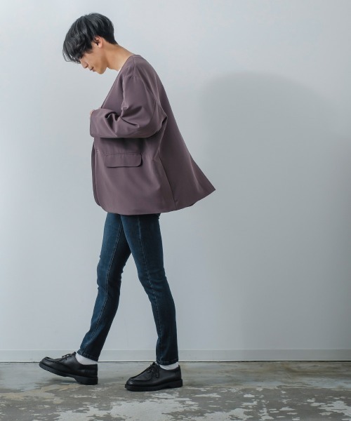 improves（インプローブス）の「5P デニム ＆ ツイル ストレッチ スキニーパンツ（デニムパンツ・メンズ・ブラック/インディゴブルー/ダークブラック・LARGE/MEDIUM）」の11枚目の写真