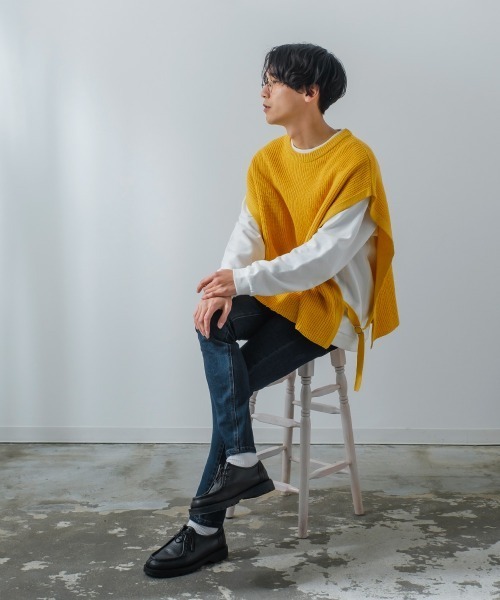 improves（インプローブス）の「5P デニム ＆ ツイル ストレッチ スキニーパンツ（デニムパンツ・メンズ・ブラック/インディゴブルー/ダークブラック・LARGE/MEDIUM）」の5枚目の写真