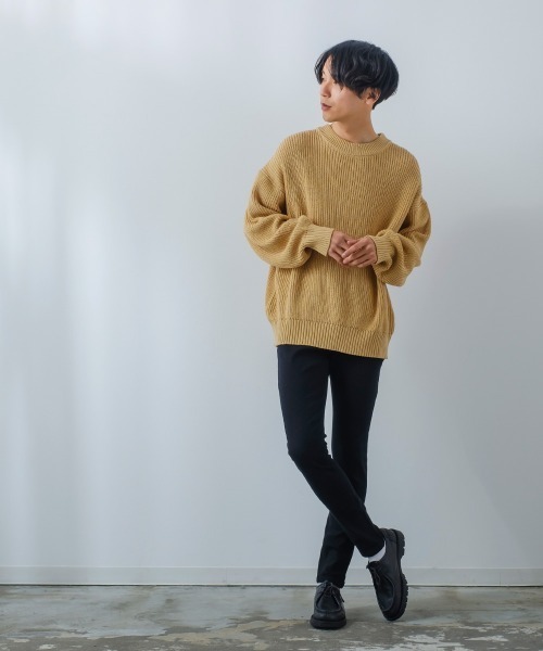 improves（インプローブス）の「5P デニム ＆ ツイル ストレッチ スキニーパンツ（デニムパンツ・メンズ・ブラック/インディゴブルー/ダークブラック・LARGE/MEDIUM）」の6枚目の写真