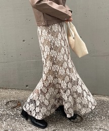 AS KNOW AS plus | ●マーメイドレーススカート(スカート)