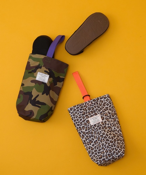 CIAOPANIC TYPY（チャオパニックティピー）の「【KIDS】【new typy life】上履き入れ（ハンドバッグ・キッズ・ベージュ/グリーン・ONE SIZE）」の3枚目の写真