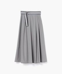 To b. by agnes b.（トゥービーバイアニエスベー）の「WR01 JUPE タックベルトスカート（スカート）」