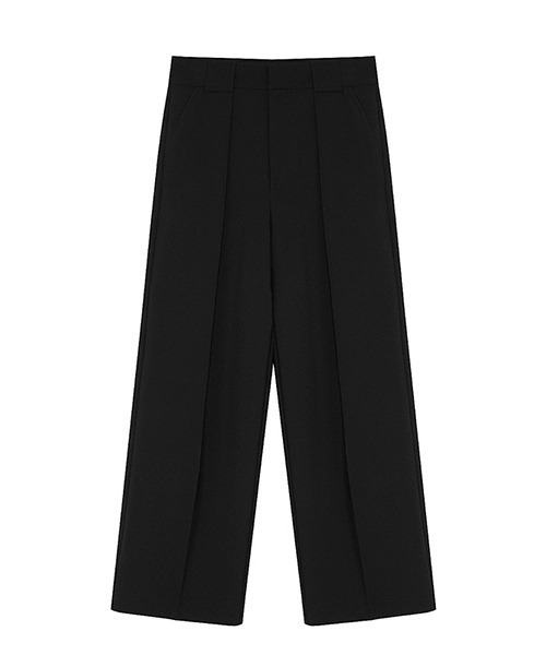 Fano Studios（ファノ ストゥディオズ）の「【Fano Studios】Center seam wide cropped pants FC22K024（スラックス・レディース・ブラック・M/S/L）」の10枚目の写真