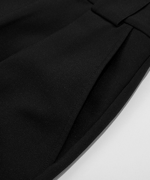 Fano Studios（ファノ ストゥディオズ）の「【Fano Studios】Center seam wide cropped pants FC22K024（スラックス・レディース・ブラック・M/S/L）」の14枚目の写真