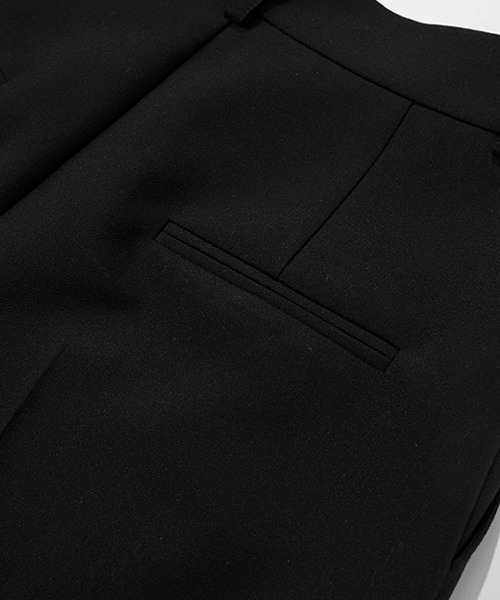 Fano Studios（ファノ ストゥディオズ）の「【Fano Studios】Center seam wide cropped pants FC22K024（スラックス・レディース・ブラック・M/S/L）」の15枚目の写真