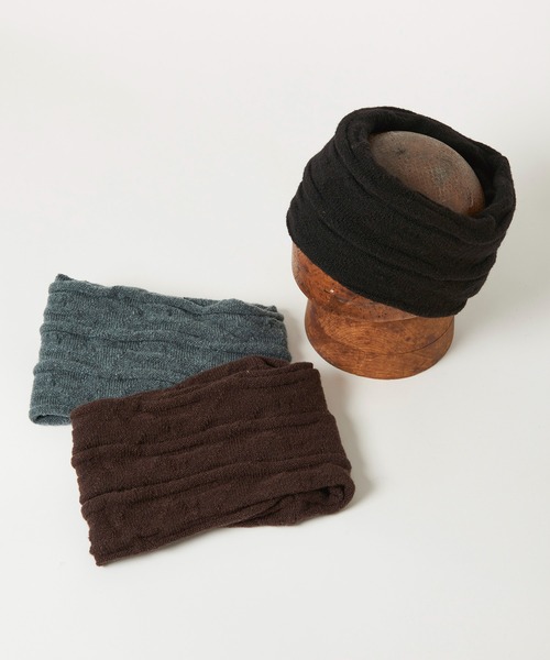 Mighty Shine(マイティシャイン)の「Twist Hair Band / マイティシャイン MIGHT SHINE ヘアバンド 1223005(ニットキャップ/ビーニー・メンズ・グレー/ブラウン/ブラック・FREE)」の21枚目の写真