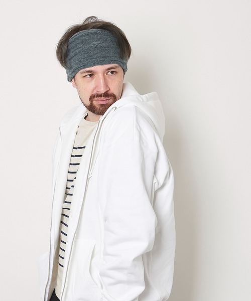 Mighty Shine(マイティシャイン)の「Twist Hair Band / マイティシャイン MIGHT SHINE ヘアバンド 1223005(ニットキャップ/ビーニー・メンズ・グレー/ブラウン/ブラック・FREE)」の22枚目の写真