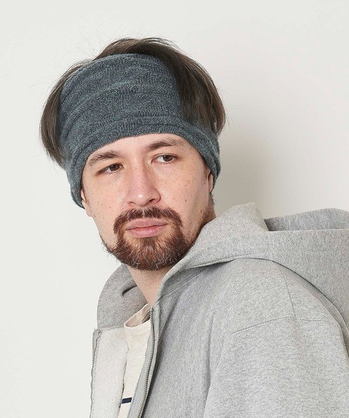 Mighty Shine(マイティシャイン)の「Twist Hair Band / マイティシャイン MIGHT SHINE ヘアバンド 1223005(ニットキャップ/ビーニー・メンズ・グレー/ブラウン/ブラック・FREE)」の6枚目の写真
