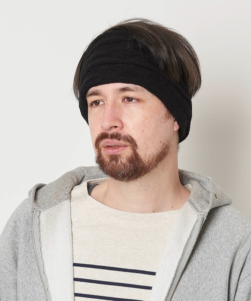 Mighty Shine(マイティシャイン)の「Twist Hair Band / マイティシャイン MIGHT SHINE ヘアバンド 1223005(ニットキャップ/ビーニー・メンズ・グレー/ブラウン/ブラック・FREE)」の20枚目の写真