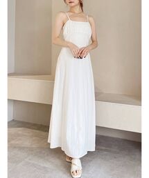 RESEXXY | フロントギャザーキャミワンピース(ワンピース)