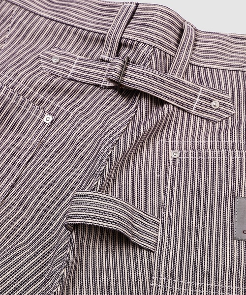 最終値下げeye ジュンヤワタナベマン Carhartt ヒッコリーワークパンツ eYe JUNYA WATANABE MAN(アイジュンヤワタナベマン)の