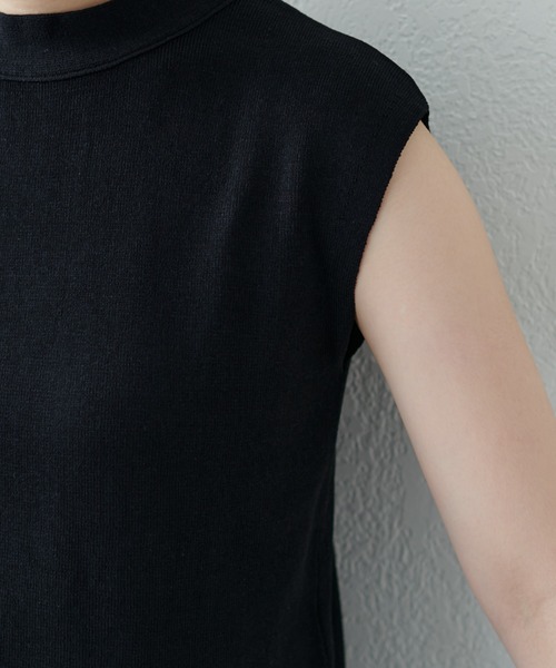 natural couture(ナチュラルクチュール)の「印象の違いを楽しめる ちょっと大人な2WAYボータイニット(ニット/セーター・レディース・オフホワイト/ブラック/グレイッシュベージュ/グリーン・FREE)」の16枚目の写真