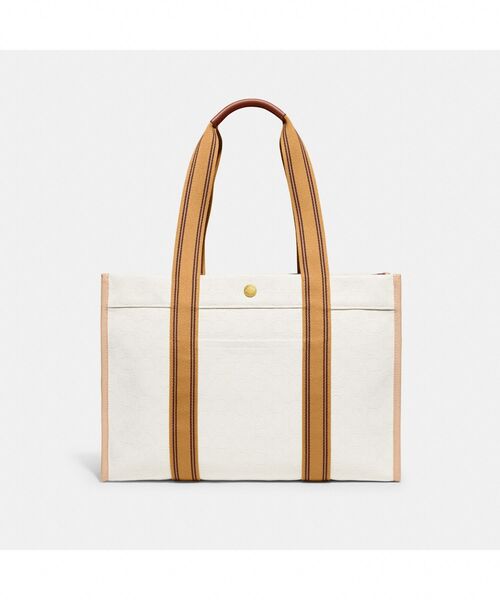 COACH（コーチ）の「スピン トート 42 シグネチャー ジャカード