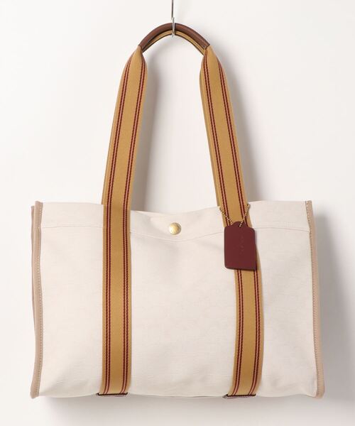 COACH（コーチ）の「スピン トート 42 シグネチャー ジャカード 