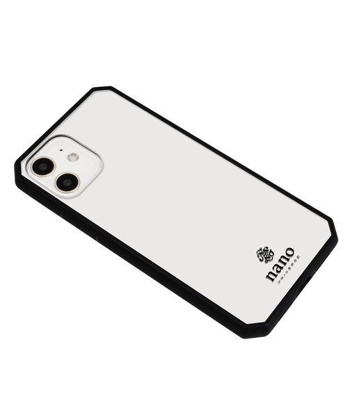 NANO universe（ナノユニバース）の「iPhone13 iPhone13Pro iPhone12 iPhone12Pro nano universe [オクタゴンクリアケース]（スマホケース/カバー・メンズ・ホワイト/ブラック・K/C/M）」の6枚目の写真