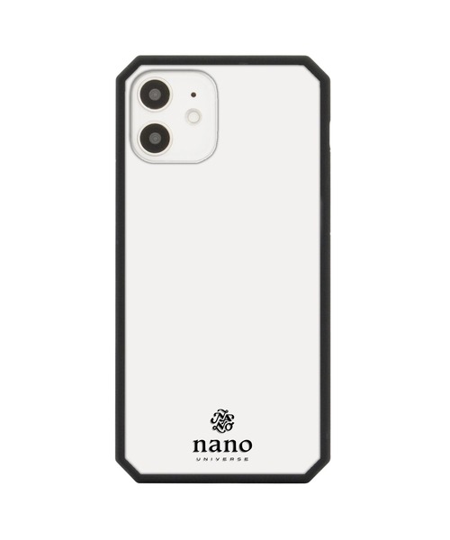 NANO universe（ナノユニバース）の「iPhone13 iPhone13Pro iPhone12 iPhone12Pro nano universe [オクタゴンクリアケース]（スマホケース/カバー・メンズ・ホワイト/ブラック・K/C/M）」の7枚目の写真
