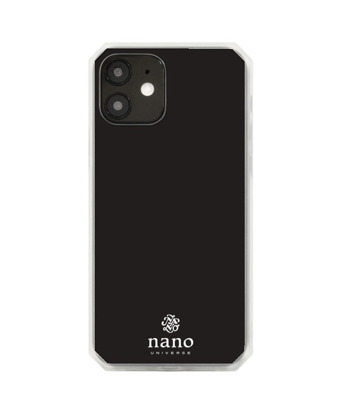 NANO universe（ナノユニバース）の「iPhone13 iPhone13Pro iPhone12 iPhone12Pro nano universe [オクタゴンクリアケース]（スマホケース/カバー・メンズ・ホワイト/ブラック・K/C/M）」の8枚目の写真