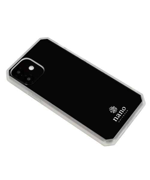 NANO universe（ナノユニバース）の「iPhone13 iPhone13Pro iPhone12 iPhone12Pro nano universe [オクタゴンクリアケース]（スマホケース/カバー・メンズ・ホワイト/ブラック・K/C/M）」の9枚目の写真