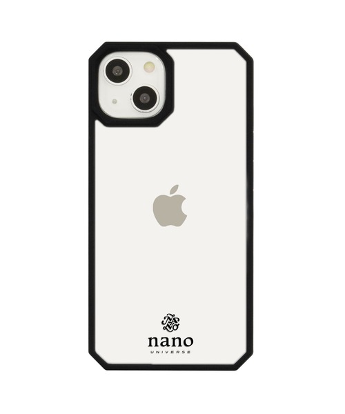 NANO universe（ナノユニバース）の「iPhone13 iPhone13Pro iPhone12 iPhone12Pro nano universe [オクタゴンクリアケース]（スマホケース/カバー・メンズ・ホワイト/ブラック・K/C/M）」の12枚目の写真