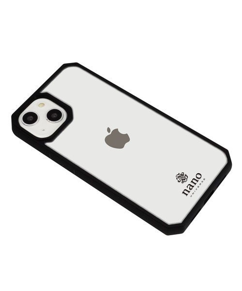 NANO universe（ナノユニバース）の「iPhone13 iPhone13Pro iPhone12 iPhone12Pro nano universe [オクタゴンクリアケース]（スマホケース/カバー・メンズ・ホワイト/ブラック・K/C/M）」の13枚目の写真