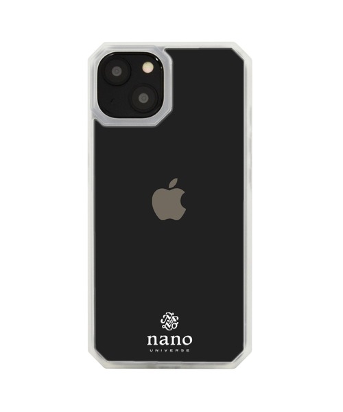 NANO universe（ナノユニバース）の「iPhone13 iPhone13Pro iPhone12 iPhone12Pro nano universe [オクタゴンクリアケース]（スマホケース/カバー・メンズ・ホワイト/ブラック・K/C/M）」の14枚目の写真